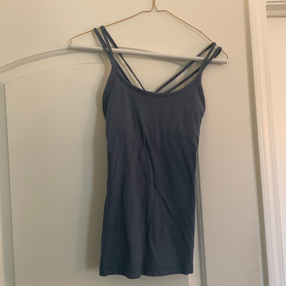 Lululemon blue tank top